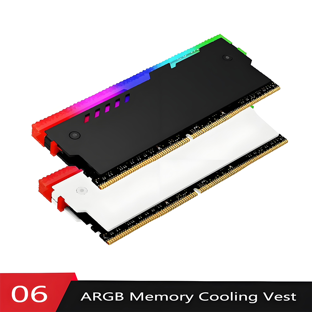 Desktop Computer Ram Heatsink  - đánh giá và giá Ddr5 Memory
